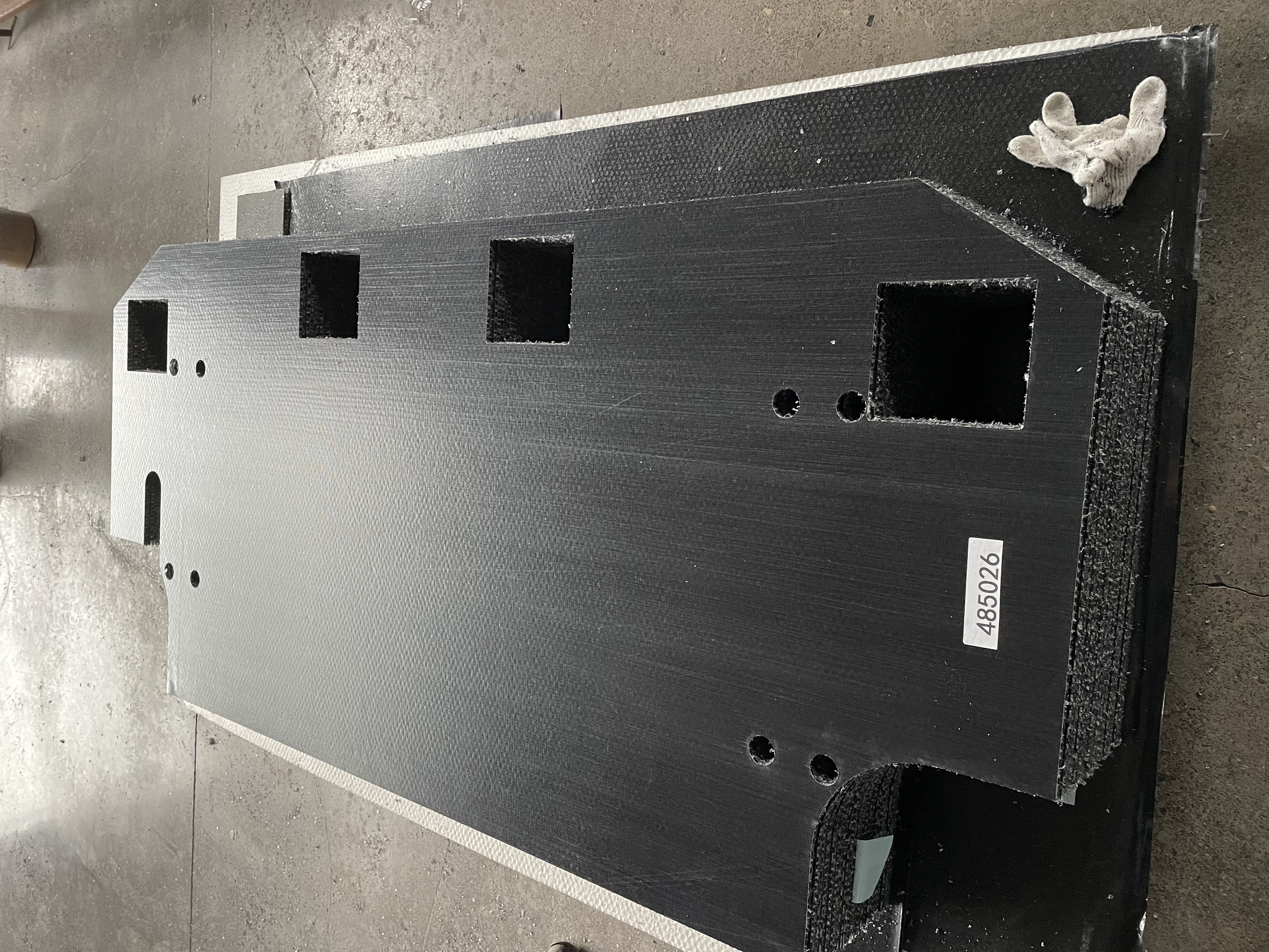 cnc-cut-pp-honeycomb-panel-for-rv cnc-порезка-пп-гранулированный-панель-для-rv